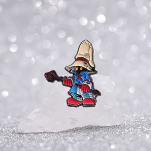 Sging Pinnen Laatste Fantasie Email Pin Wolk Strijd Buster Zwaard Meteoor Chocobo Rode Mage Vivi Badge Shinra Aanval Menu Broche - Product Image 3