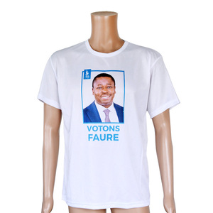Budget-Friendly Unisex Polyester T-Shirts Unique Printed Designs for Election Campaign & Education Promotional Clothing
