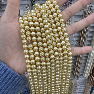 Toptan AA Kalite 5810 İmitasyon İnci Boncuklar, 2-14mm Çok Boyutlu Cam Boncuklar 40cm/Tel, Takı Yapımı için Premium Boncuklar - Product Image 2