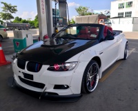 Nouveau kit carrosserie large Xin Wei pour M3 LB E92 E93 – Spoilers avant/arrière, aileron arrière en fibre de carbone, jupes latérales, ailes avant à visser