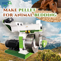 Machine automatique RICHI pour la fabrication de granulés de litière en bois – Moulin de production de granulés de paille pour litière d'animaux (chevaux, animaux de compagnie)