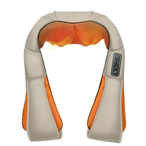 Diep Weefsel Kneden Hele Lichaam Shiatsu Rugmassageapparaat Met Rustgevende Warmte Nek En Schouder Pijnverlichting <span class=keywords><strong>Massager</strong></span> - Product Image 5