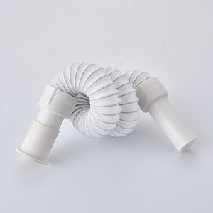 Bathroom Sink Drain Pipe 84.5mm Outer Diameter Curved Compression Fit Easy Installation Accessory - Product Image 3
