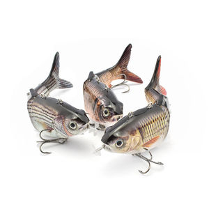 Nouveau <span class=keywords><strong>leurre</strong></span> de pêche dur rigide électronique Rechargeable à articulations multiples 13cm 42g 4 - Product Image 4