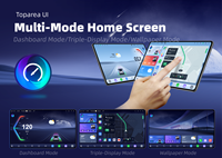 Autoradio universel Android 14 TS105 4G avec amplificateur et écran 2K |   4G LTE/WiFi/BT 5.0 GPS/GLONASS/BeiDou