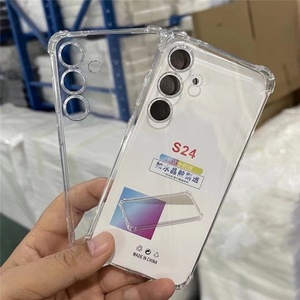 1.5MM Shockproof TPU Clear Mobile Cell Phone Case for Samsung Galaxy S25 Ultra S24 FE S23 Plus A05S A06 A16 A36 A05 A17 A07 - Product Image 1