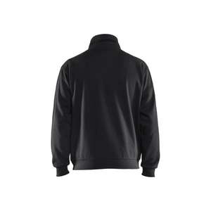 BLAKLADER - 358711699900XXXL Sweat demi-zip Noir-EAN 7330509834534 WORK HOODIES - Product Image 2