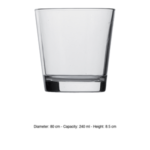 Vaso de Agua Bormioli Rocco Sestriere 23 cl, Suministros para Restaurantes, Suministros para Bares, Venta al por Mayor - Product Image 3