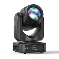 4 Piezas con Estuche de Vuelo, Luz de Haz de 150W y 18 Prismas con Control DMX512, Cabezas Móviles con Efectos para Escenario y Discoteca
