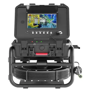 Groothandel Prijs 30M-50M Rioolbuis Inspectie Camera Met 9Inch 1080P Scherm 512Hz Locator video + Audio Opname Meter Teller