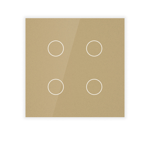 Sakelar Sentuh WiFi Tianlai EU 1 <span class=keywords><strong>Gang</strong></span> 1 Jalur 600W L Plus N Tuya Smart Life App Kontrol Jarak Jauh Mudah Putih Hitam untuk Penggunaan di Dinding Rumah - Product Image 5
