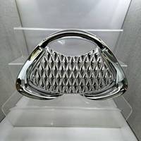 Sac de soirée en acrylique métallisé Aimiqi pour femme, forme unique, coque rigide, fermeture magnétique, tendance transfrontalière, élégant