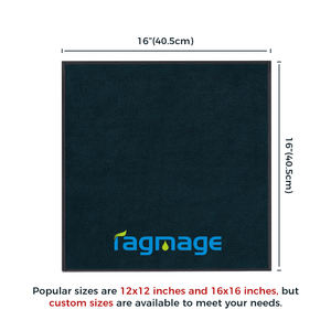 Chiffon de <span class=keywords><strong>nettoyage</strong></span> en microfibre, serviettes en microfibre noires pour voitures, chiffon de <span class=keywords><strong>d</strong></span>époussiérage de voiture personnalisé de qualité supérieure, chiffons de <span class=keywords><strong>nettoyage</strong></span> sans peluches pour la cuisine - Product Image 2
