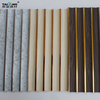 160*12Mm Flexible Cannelé 30Cm Ps Persiennes De Charbon De Bois Panneaux Muraux