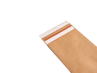 Sac Courrier Kraft Compostable Personnalisé de Haute Qualité pour Expédition de Vêtements, Sac Postal en Papier pour Livraison Pratique