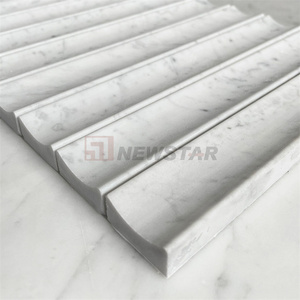 Panneau de revêtement en <span class=keywords><strong>travertin</strong></span> mat, feuille de placage texturée en pierre naturelle, <span class=keywords><strong>carrelage</strong></span> mural en marbre mat cannelé et affûté en <span class=keywords><strong>travertin</strong></span> - Product Image 5
