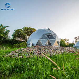 Tente de dôme géodésique de maison de dôme de <span class=keywords><strong>camping</strong></span> imperméable ignifuge pour le glamping - Product Image 4