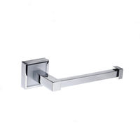 Étagères murales de salle de bain modernes à double niveau en alliage de zinc de haute qualité, ensemble de 6 pièces, couleur personnalisable pour la maison et la cuisine