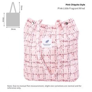 Sac fourre-tout en velours côtelé mignon avec imprimé visage souriant, sac à main esthétique de grande capacité, sac à bandoulière souple vintage pour les voyages et l'école - Product Image 4