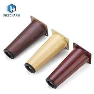 Moderno in metallo italiano gambe versatili <span class=keywords><strong>piedi</strong></span> in legno <span class=keywords><strong>per</strong></span> tavolino <span class=keywords><strong>da</strong></span> caffè armadio soggiorno Hotel appartamento casa ufficio - Product Image 1