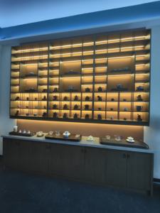 ארון תצוגה רב תכליתי פופולרי של ערכות תה מעץ סיני מסורתי - Product Image 3