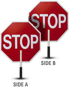 لافتات مرور قابلة للطي بتصميم مخصص وعاكسة للضوء، لافتات مرور قابلة للطي مخصصة للبيع - Product Image 2