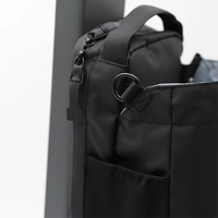 Sac de sport à grande capacité pour bouteille d'eau, sac de sport portable à bandoulière magnétique, système de sac de sport en polyester, sac magnétique spécial