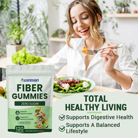Gummies de fibres à marque privée Ausreson : Complément alimentaire sans sucre, végétalien, pour adultes, favorisant la santé digestive - Vente en gros