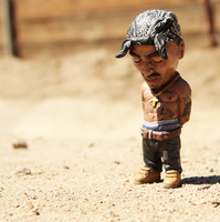 Leyenda Hip Hop rapero conmemorativo hecho a mano resina estatua Bobblehead muñecas figuritas de resina personalizadas