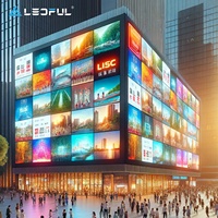 Affichage numérique personnalisé, panneau d'affichage intérieur/extérieur, mur vidéo LED P10, panneau publicitaire extérieur, écran LED pour la publicité