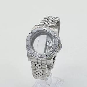 Kit de Boîtier de Montre 40 mm avec Bracelet, Fond Transparent, Verre Saphir et Boucle Réglable pour Mouvement NH34/NH35 - Product Image 3