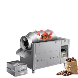 Máquina Automática para Tostar Nueces con Cinta Transportadora, Procesamiento Industrial Continuo <span class=keywords><strong>de</strong></span> Cacahuetes, Anacardos, Sésamo, Soja y Nueces Mixtas - Product Image 3