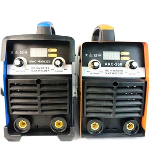 เครื่องเชื่อมอินเวอร์เตอร์ Mac-Mma250 แบบ MMA 110V 220V ควบคุมแรงอาร์คแบบแมนนวล เครื่องเชื่อมพกพา - Product Image 5
