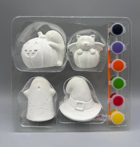 Produk baru kustom seni kerajinan Natal DIY plester lukisan Kit mainan untuk anak-anak uniseks 6.5x4.5 inci - Product Image 3