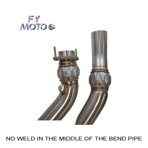 Cho BMW F80 F82 M3 M4 S55 thép không gỉ Turbo xả downpipe với ống linh hoạt <span class=keywords><strong>m</strong></span> hiệu suất - Product Image 5