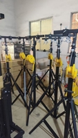 Support de levage manuel robuste de 6 m, capacité de charge de 300 kg, supports de treillis légers, tour de levage, support de ligne acoustique, support à manivelle pour ligne acoustique