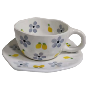 Cherry Handmade <b>Ceramic</b> <b>Cups</b> Bear <b>Ceramic</b> Handmade Mug Afternoon Tea Cupsets <b>Cup</b> Small with Handle - Product Image 3