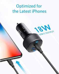 Anker USB-C In- 35W 2-Port Type C USB โทรศัพท์ในรถยนต์ PD ชาร์จเร็วแบบพกพาสำหรับ A2732 35W ประเภทซีสำหรับ - Product Image 2