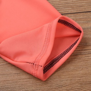 Enfants fermeture éclair manches courtes <span class=keywords><strong>Shorty</strong></span> combinaison une pièce maillot de <span class=keywords><strong>bain</strong></span> éruption garde maillots de <span class=keywords><strong>bain</strong></span> maillot de <span class=keywords><strong>bain</strong></span> combinaison humide combinaison de plongée pour garçons filles - Product Image 3