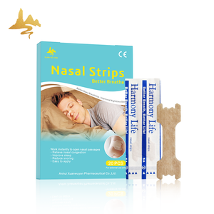 Tiras Nasales y Parches Corporales de Venta Caliente Directo de Fábrica, Tiras de Soporte para la Respiración Nasal, Soporte para el Confort del Sueño - Product Image 2