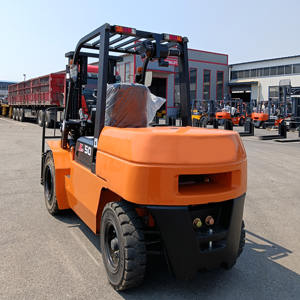 Carretillas elevadoras diésel de 5 toneladas para trabajo pesado 4WD todoterreno para terrenos difíciles Elevación de 6m Nueva carretilla elevadora y accesorio de carretilla elevadora - Product Image 3