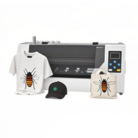 Imprimante à jet d'encre multifonction de bureau A3 30CM DTF Imprimante graphique de vêtement en métal avec logo personnalisé