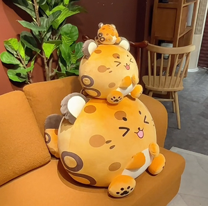 Kawaii dễ thương báo phim hoạt hình thú nhồi bông đa-kích thước vòng gối đệm Squishy Mèo Đồ chơi búp bê làm bông Kawaii sang trọng gối - Product Image 2