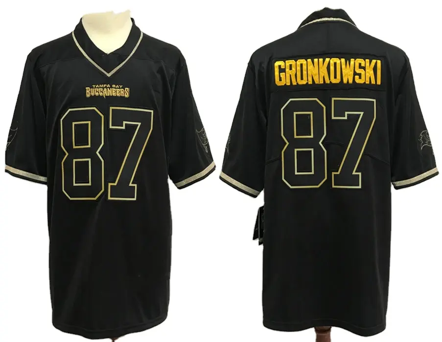 Áo Đấu Thời Trang Hàng Đầu Áo Đấu Rob Gronkowski Robert Gronkowski Áo Đấu Đội Bóng Tampa Bay #87 Bán Sỉ Nhà Máy