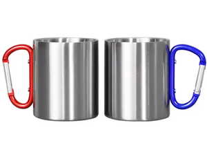 แก้วกาแฟสแตนเลสแบบหนีบปิดลายพิมพ์ซับลิเมชั่นสำหรับพิมพ์โลโก้ตามสั่ง - Product Image 3