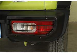 TELLIKA <span class=keywords><strong>jimny</strong></span> acier <span class=keywords><strong>5</strong></span> <span class=keywords><strong>portes</strong></span> 2023 <span class=keywords><strong>2022</strong></span> noir mat feu arrière lampe garde couverture fer pour <span class=keywords><strong>Suzuki</strong></span> <span class=keywords><strong>Jimny</strong></span> JB64 jb74 accessoires - Product Image 4