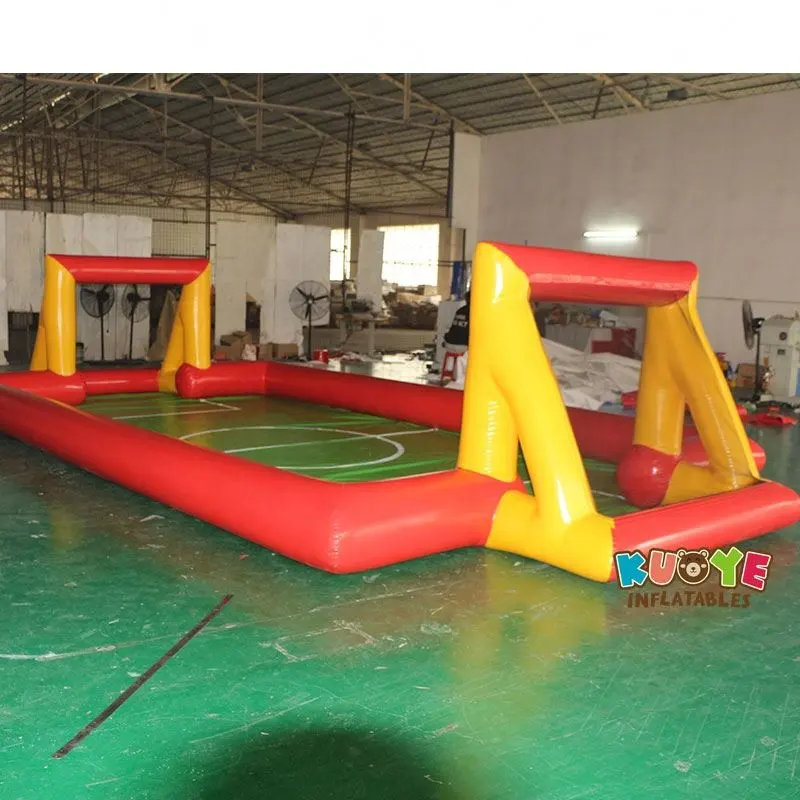 Beautiful Soccer Field Inflatable For Kids Party