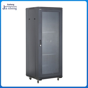 Gabinete de Servidor de Piso Personalizado de <span class=keywords><strong>19</strong></span> Pulgadas con Vidrio Templado para Conmutadores de Red, Equipos de Monitoreo de Comunicaciones, en Existencia - Product Image 6