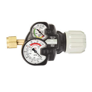 Régulateur de pression pour oxygène, acétylène, GPL, argon, CO2 et CO, avec manomètre HD en laiton pour Victor Edge 2.0, pour hélium et gaz naturel - Product Image 1