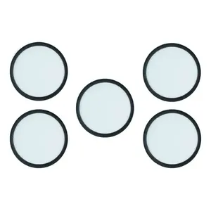 12W LED pannello Surface Mount lampada SMD2835 fredda/calda luce corpo in alluminio IP44 per la casa Office-5Pcs 6000K 3000K 4000K 6500K 9W - Product Image 3
